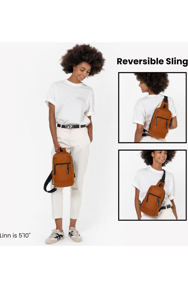 Sherpani Metro Anti Theft Travel Sling Bag Backpack, Morocco, Alternate, color, Morocco