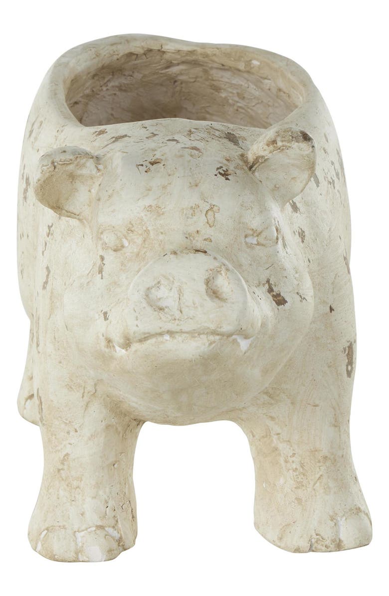 UMA Pig Planter, Alternate, color, Ivory
