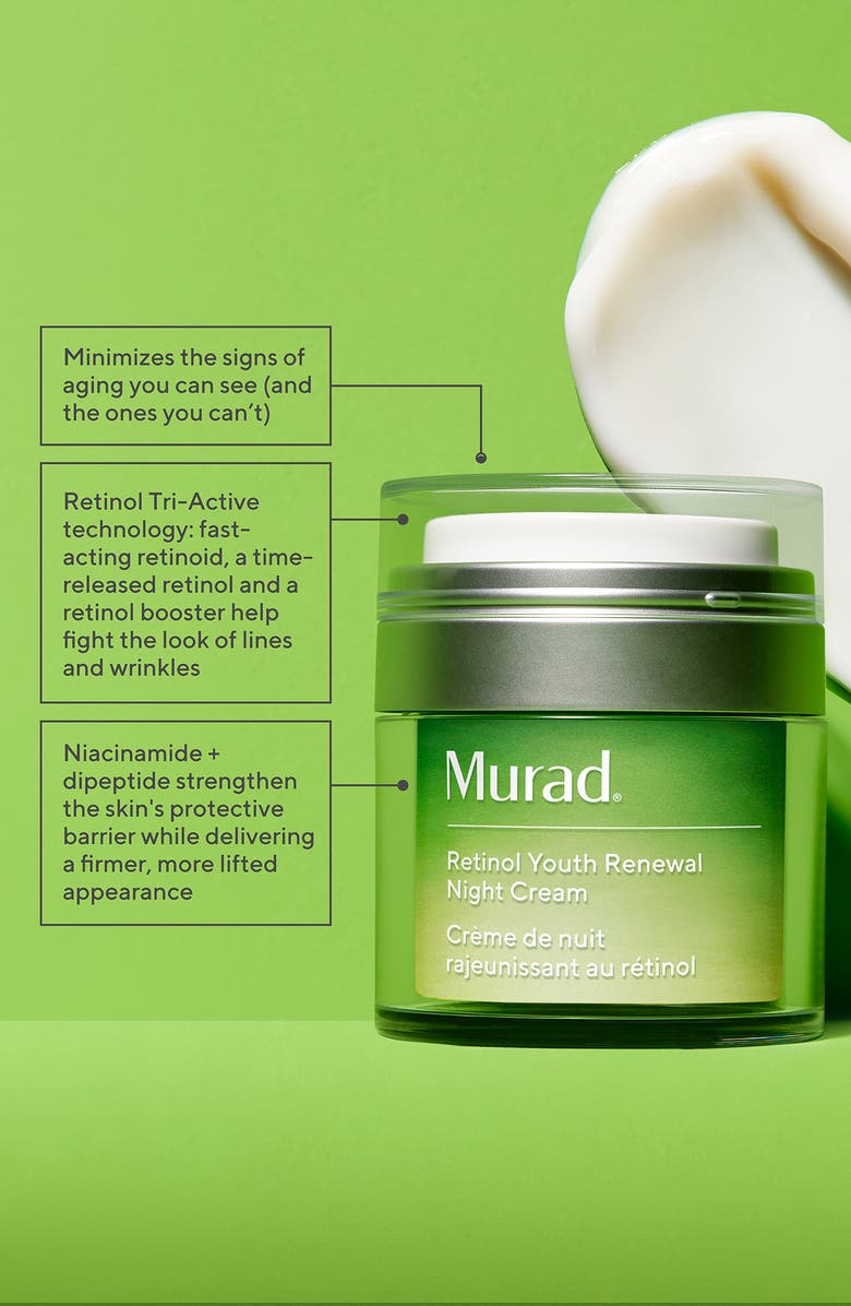 Murad<sup>®</sup> Retinol Youth Renewal Night Cream, Alternate, color,