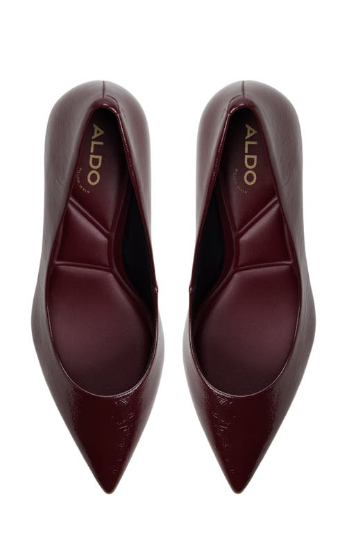 Aldo Ybalelin Pointed Toe Pump In Red