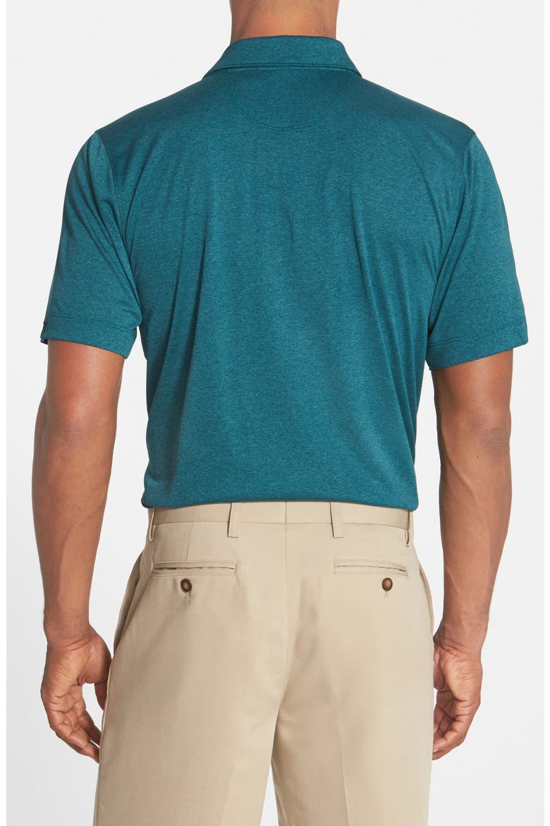 Chelan DryTec Polo, Alternate, color, MIDNIGHT GREEN HEATHER