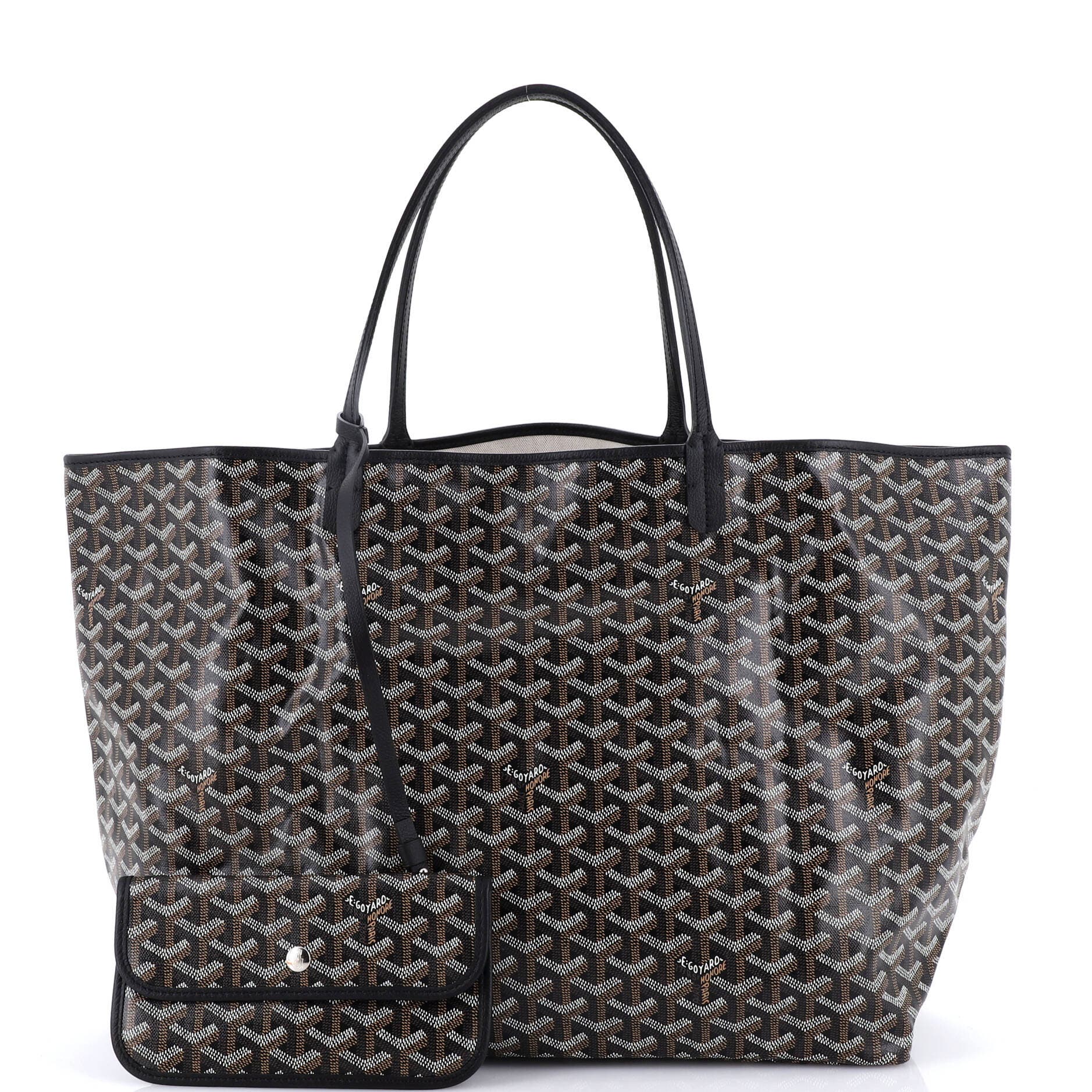 Pre-Owned Goyard Saint Louis Tote Coated Canvas GM, Alternate, color, 