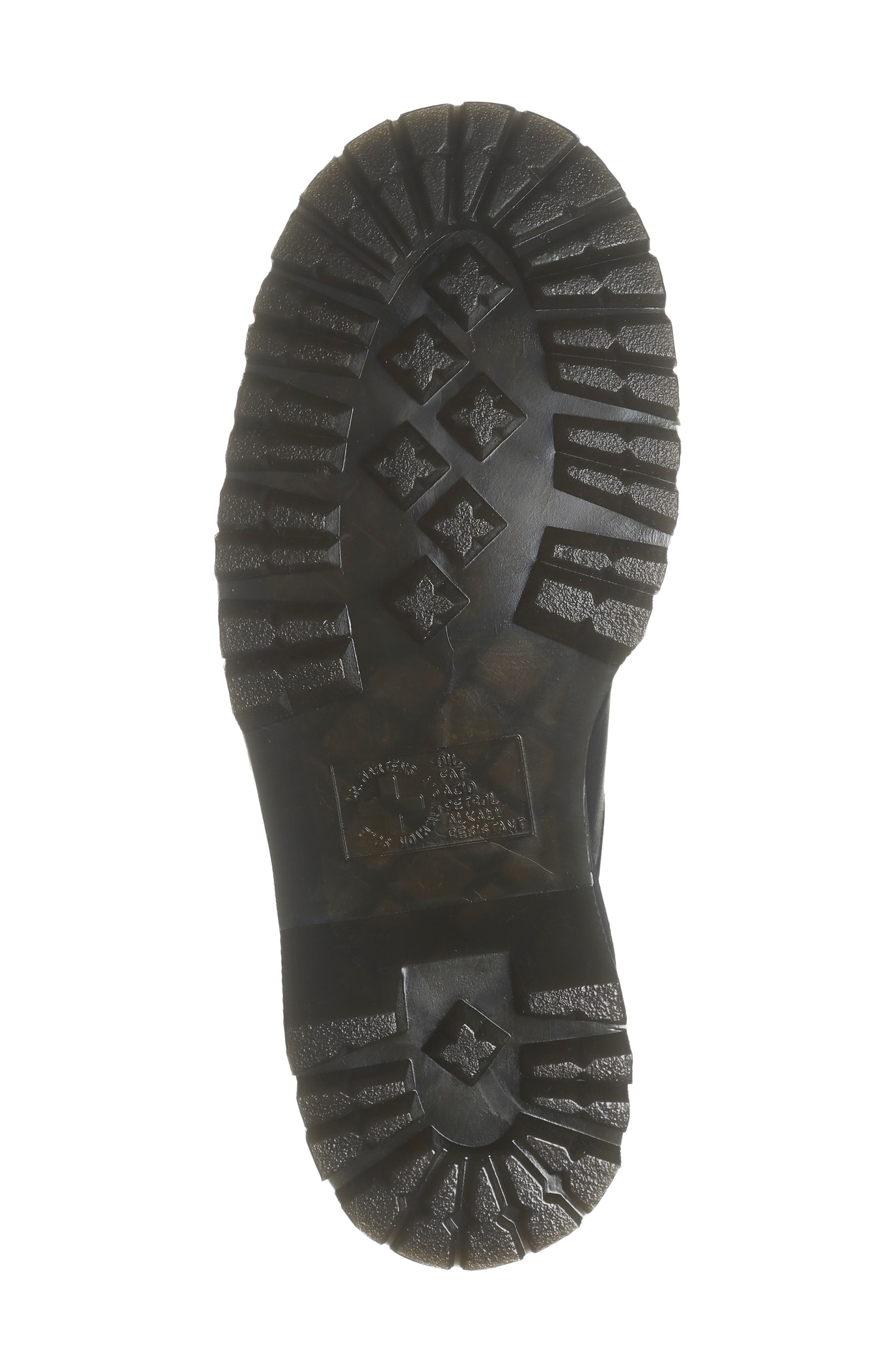 Dr. Martens Celestial Moth Monk Strap Platform Loafer, Alternate, color, Black