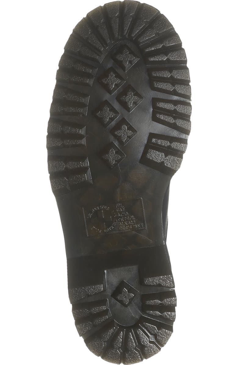 Dr. Martens Celestial Moth Monk Strap Platform Loafer, Alternate, color, Black