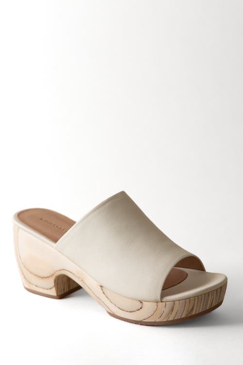 Huma Blanco Katlyn Platform Clog In Bone