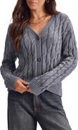 Splendid Rubi Cable Knit Cardigan