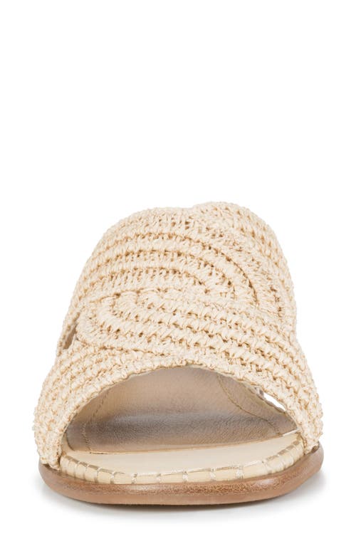 Baretraps Navene Woven Slide Sandal In Light Natural