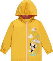 Disney Minnie Mouse Hooded Zip-Up Rain Jacket