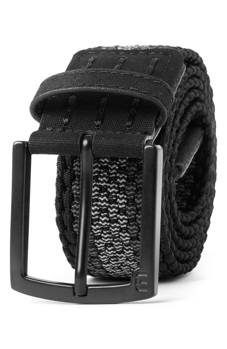 TravisMathew In the Clear Woven Elastic Belt, Main, color, 