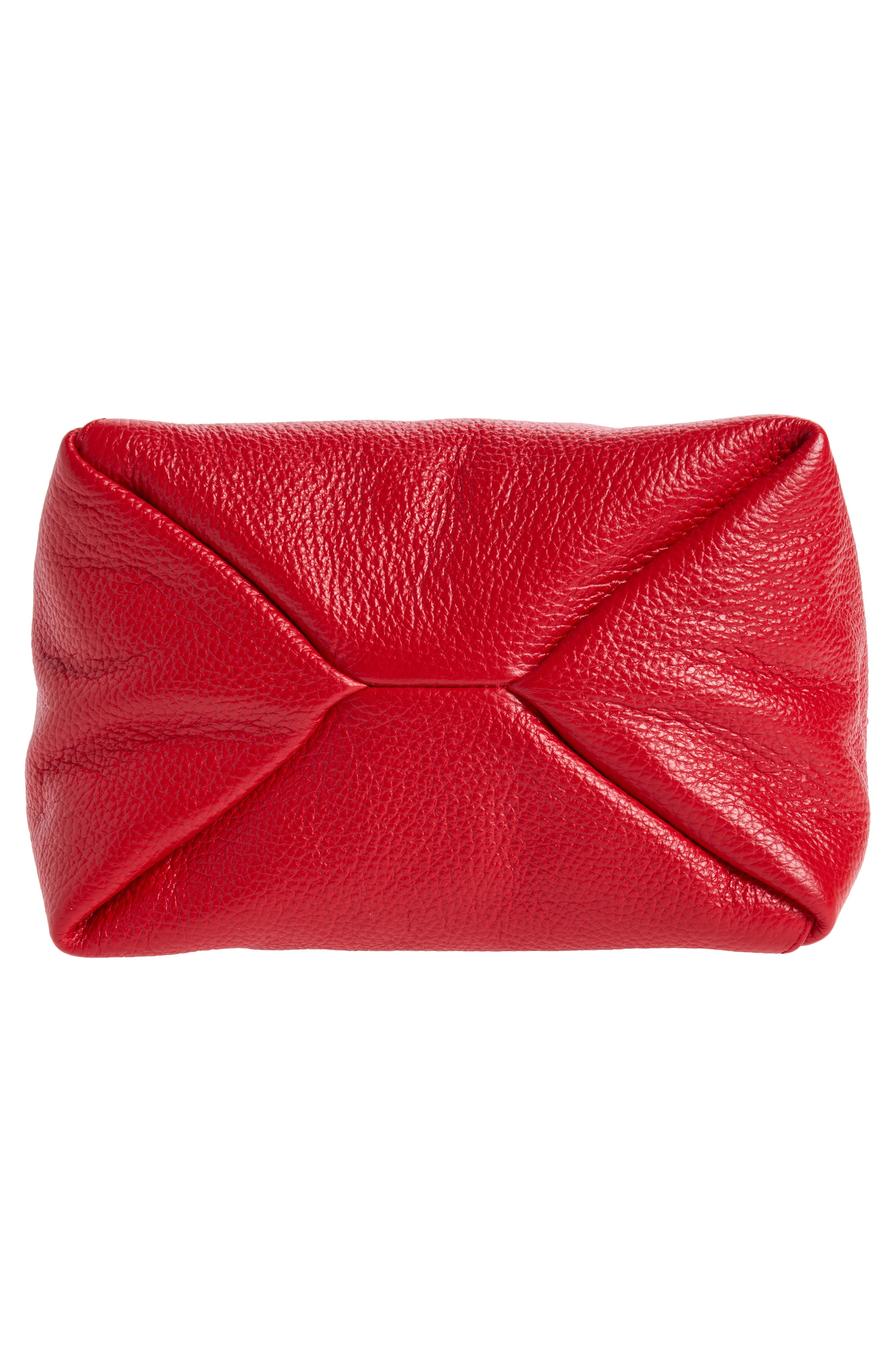 Small Japanese Jewel Handle Bag, Alternate, color, BARBADOS CHERRY