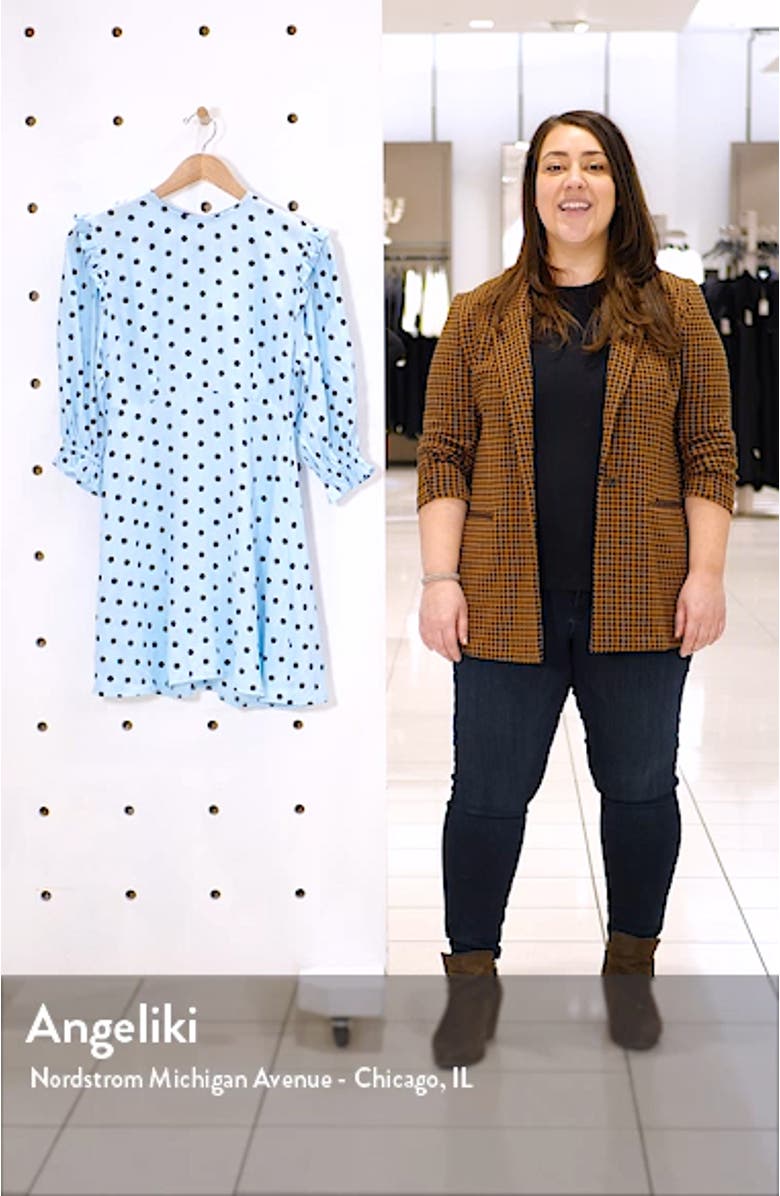 Edwina Polka Dot Minidress, sales video thumbnail