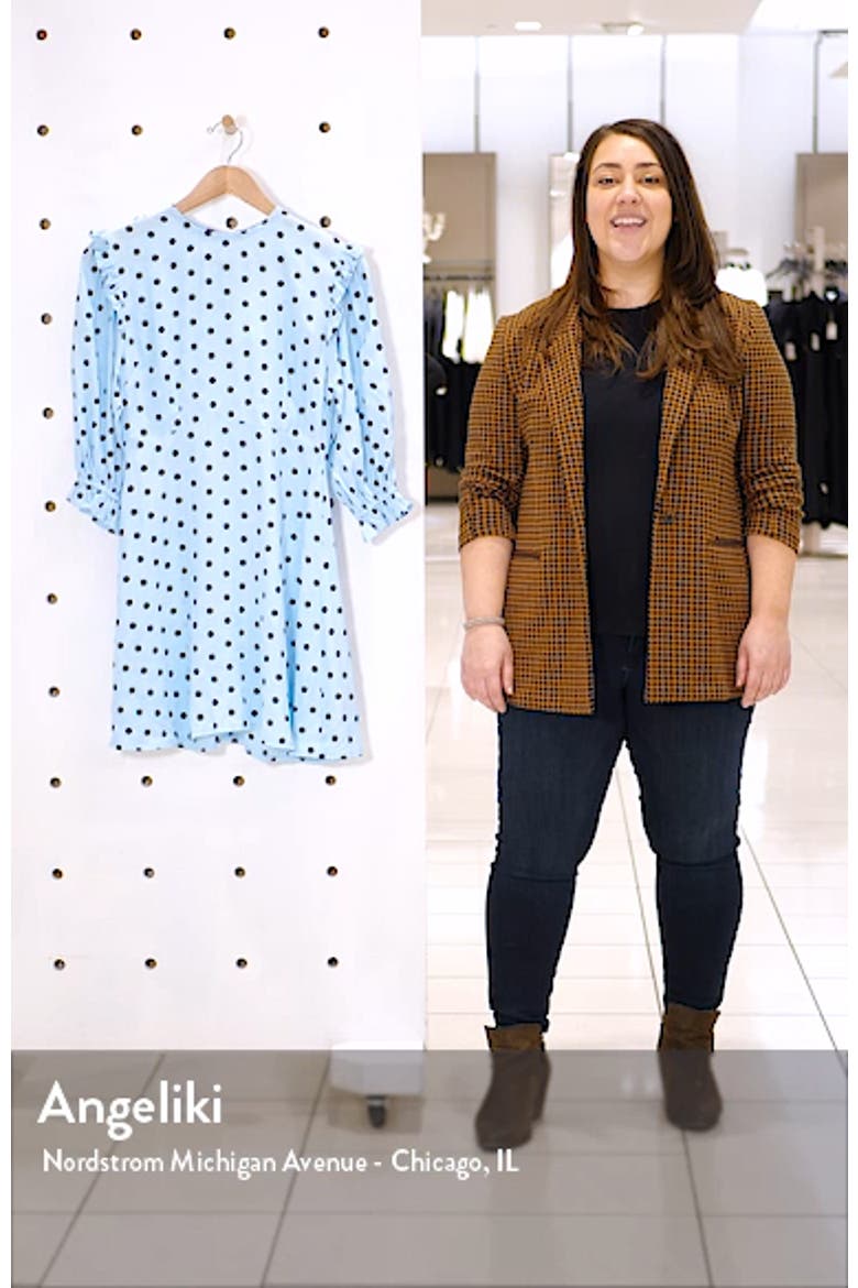 Edwina Polka Dot Minidress video