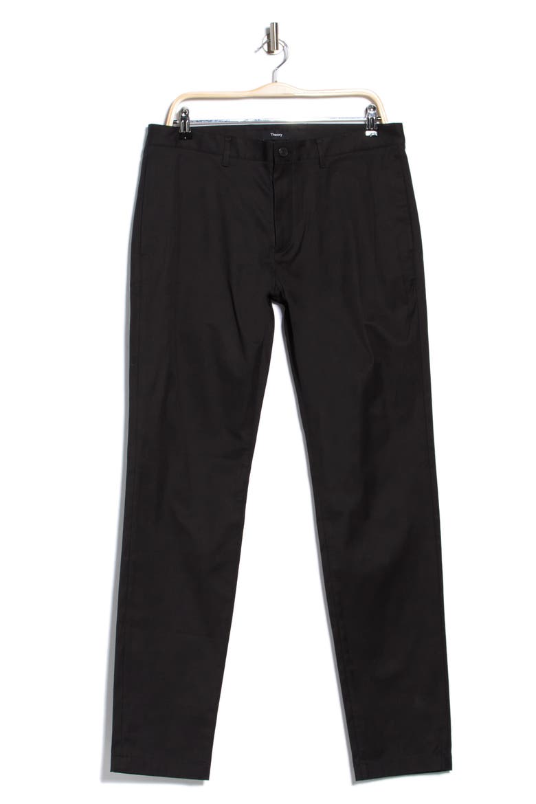 Zaine Slim Fit Chino Pants, Main, color, BLACK