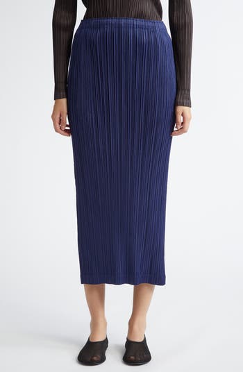 Pleats Please Issey Miyake Pleated Midi Skirt | Nordstrom