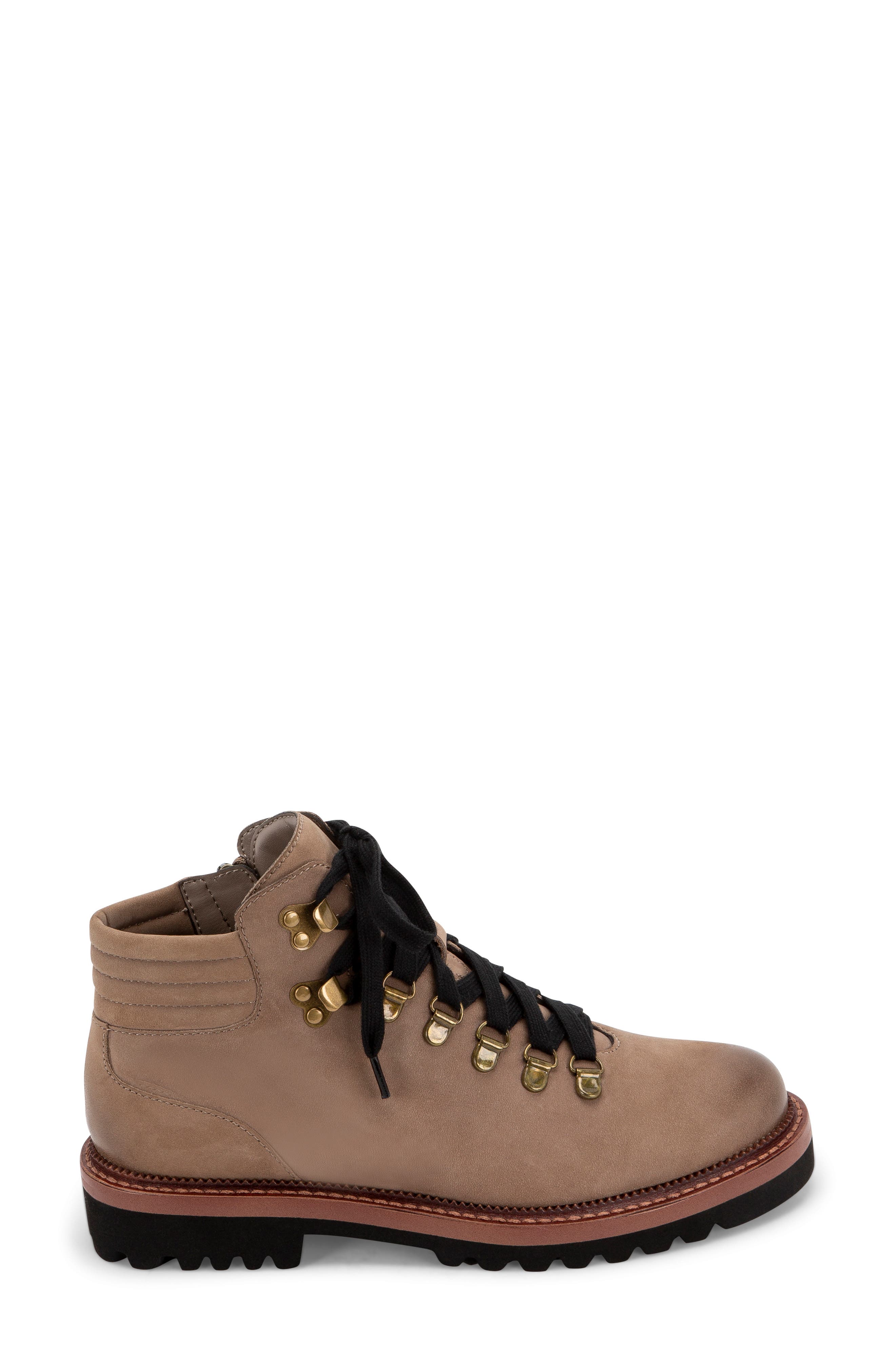 Zoe Waterproof Hiking Boot, Alternate, color, MUSHROOM NUBUCK LEATHER