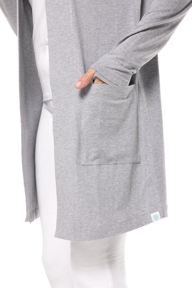 Women's Corbella Wrap, UPF 50+ Sun Protection, Alternate, color, Grey Heather