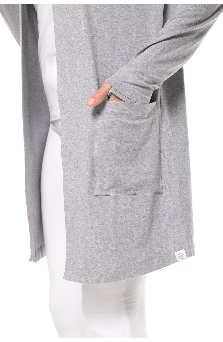 Coolibar Women's Wrap - UPF 50+ Sun Protection - Corbella, Alternate, color, Grey Heather