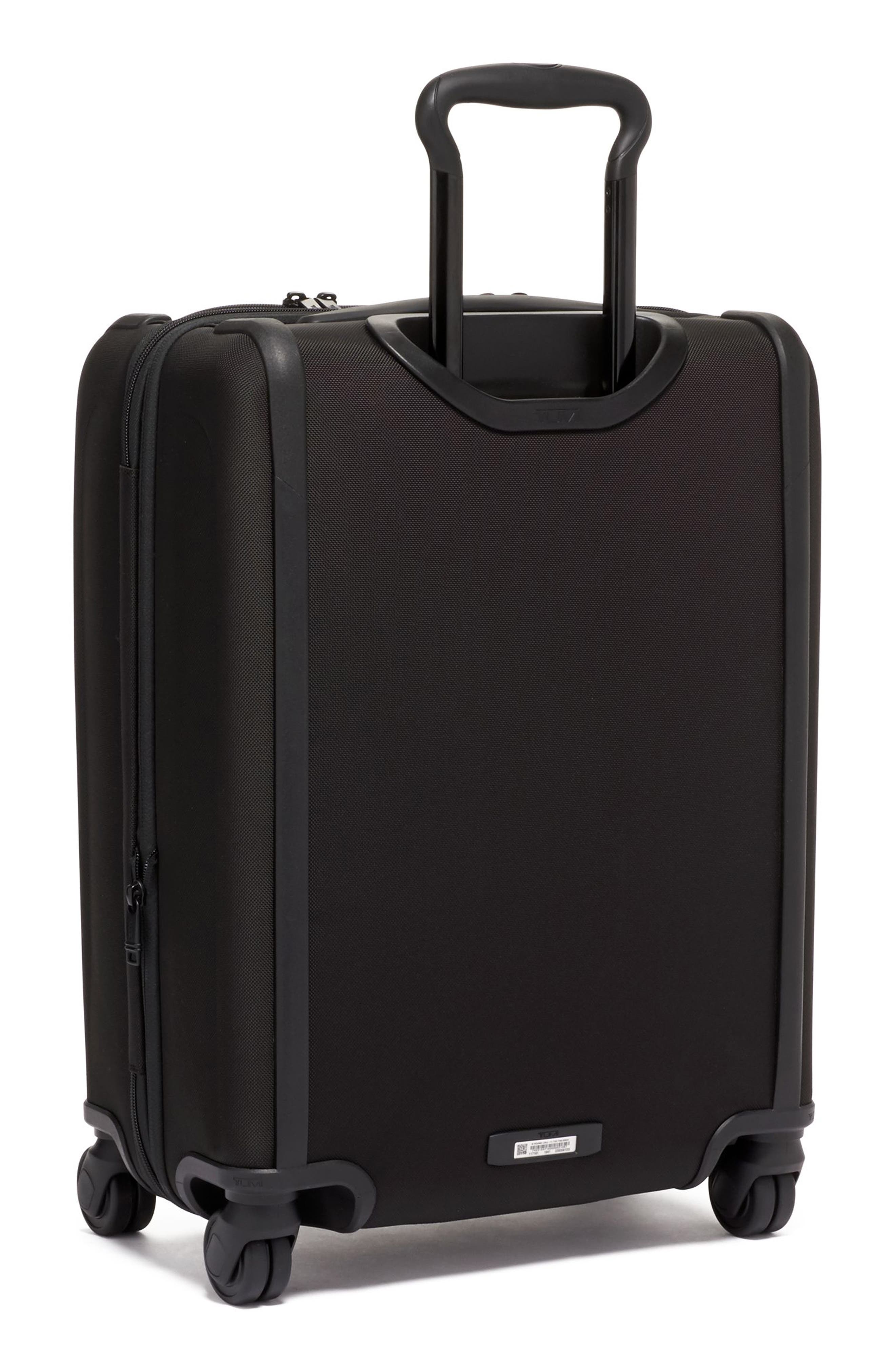 TUMI Alpha 3 Collection 22-Inch Wheeled Dual Access Continental Carry-On, Alternate, color, Black