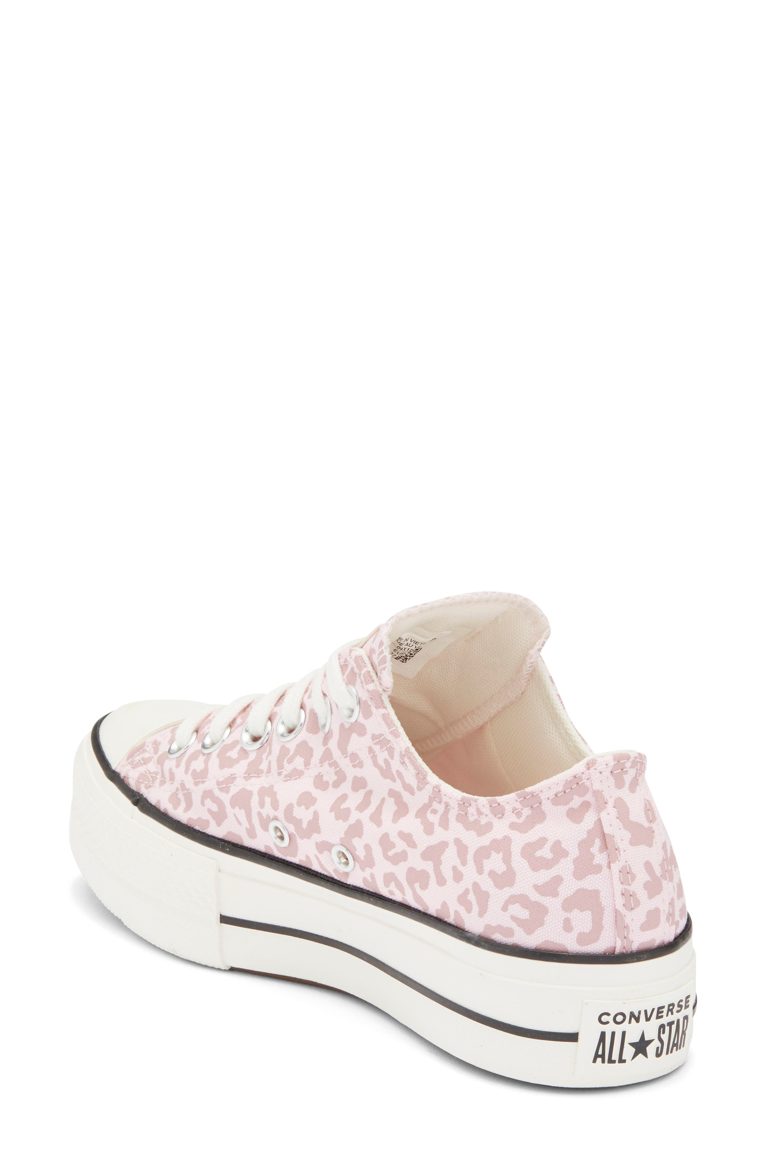 Converse Chuck Taylor<sup>®</sup> All Star<sup>®</sup> Lift Oxford Sneaker, Alternate, color, Sugar Berry/ Vintage White