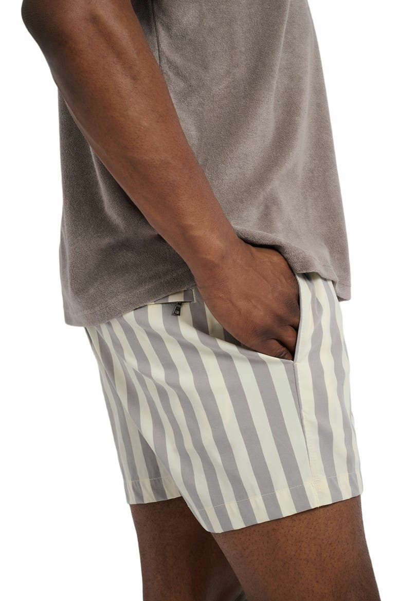 Charles 4" Swim Trunk, Alternate, color, CINDER/CREAM