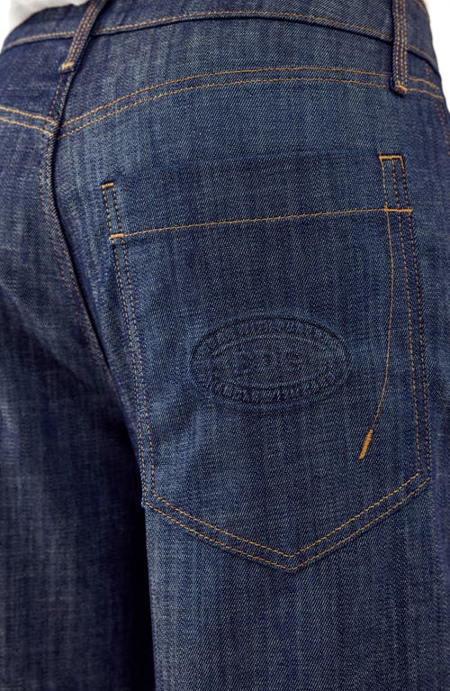 Shop Bdg Urban Outfitters Jaya Low Rise Wide Leg Jeans In Raw Denim