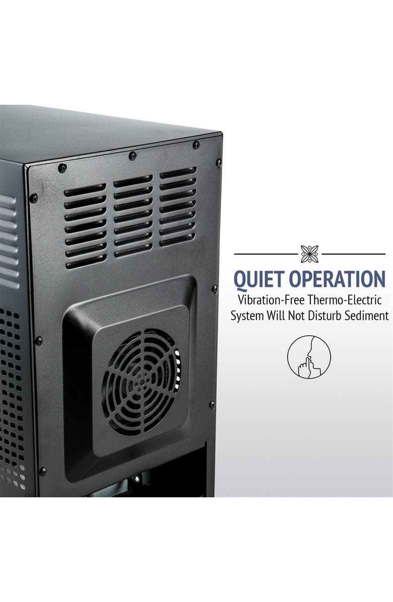 Ivation 8 Bottle Thermoelectric Wine Cooler - Black, Alternate, color,