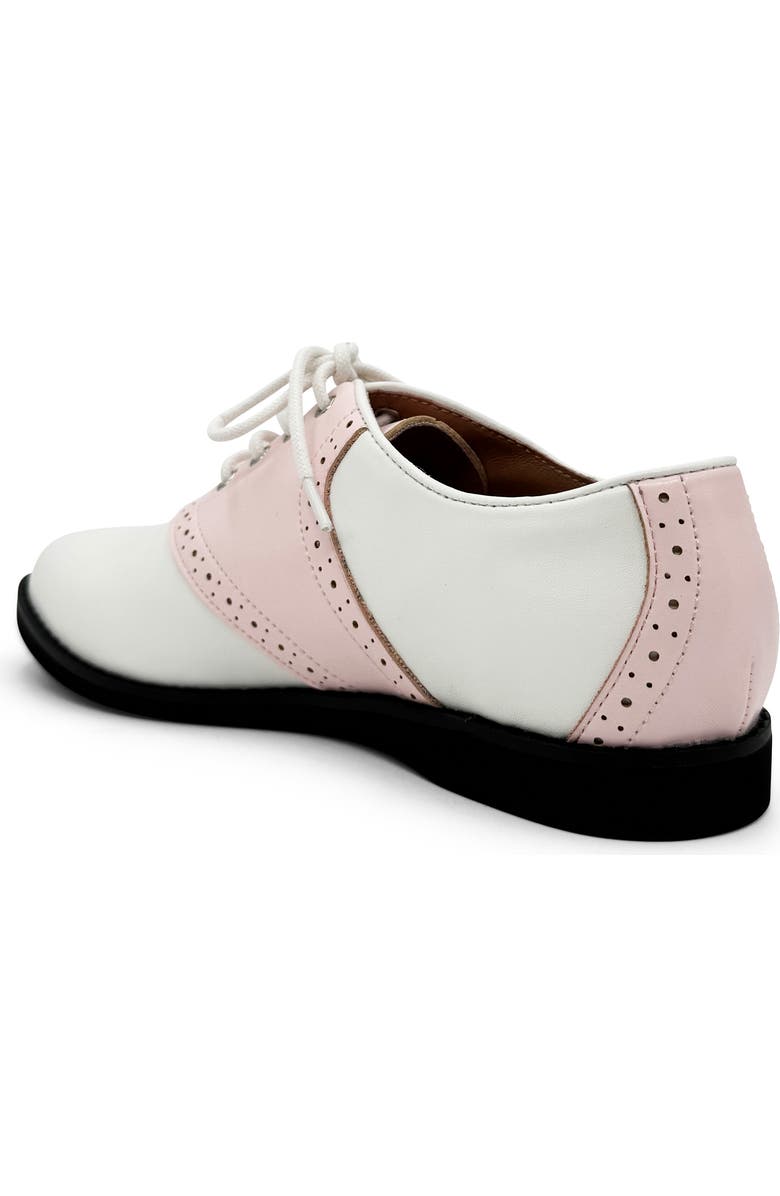 CHELSEA CREW Rizzo Colorblock Derby, Alternate, color, Pink And White Pu