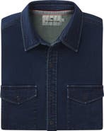 The Normal Brand Big Jake Cotton Blend Button-Up Shirt Jacket