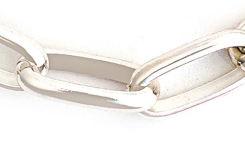 Panacea Link Chain Necklace In Silver