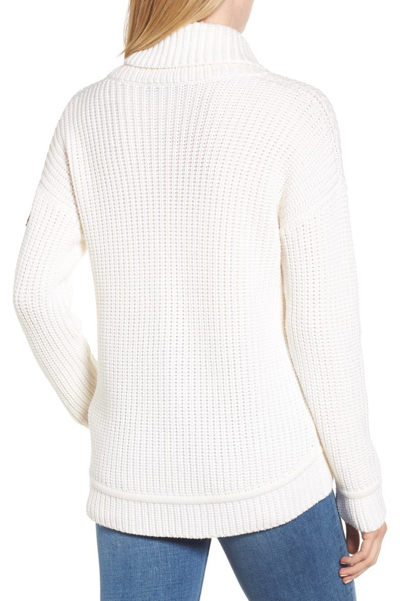 Williston Wool Turtleneck Sweater, Alternate, color, WHITE