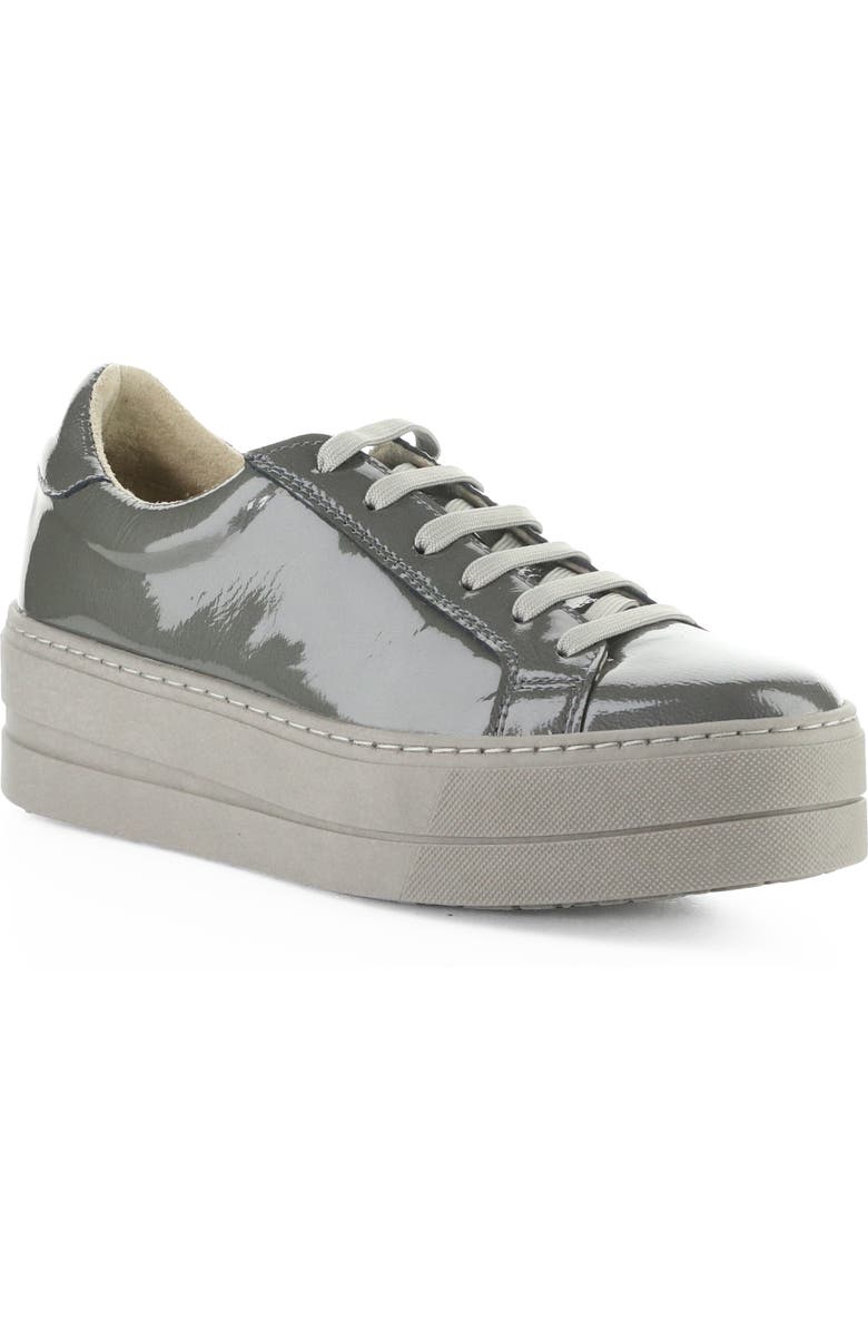 Bos. & Co. Mera Lace-Up Platform Sneaker, Main, color, Smoke
