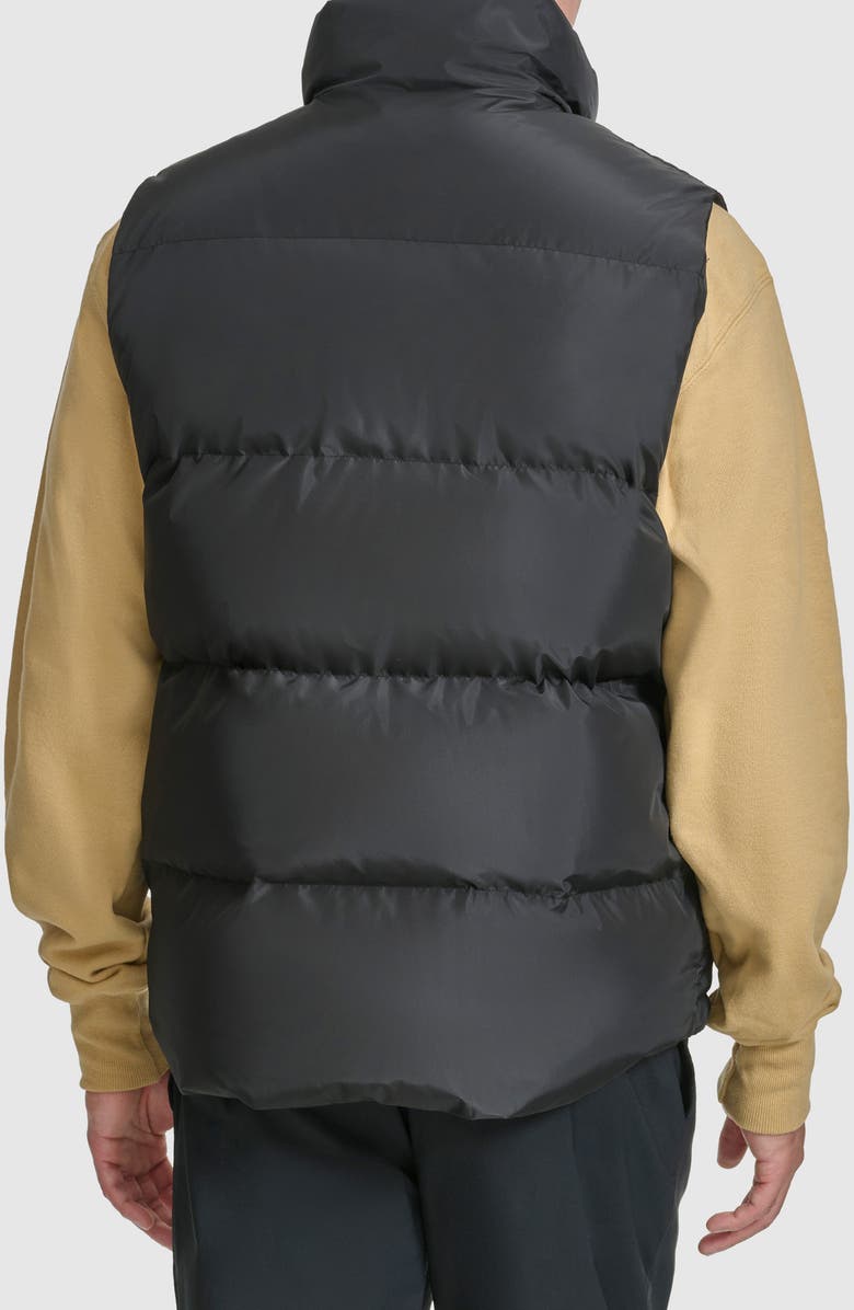 Champion Water Resistant Puffer Vest, Alternate, color, Black