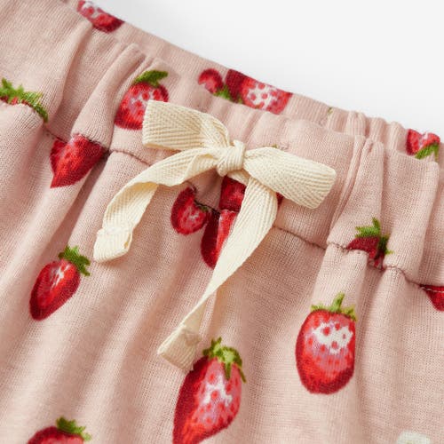 Milkbarn Organic Cotton Jogger In Red