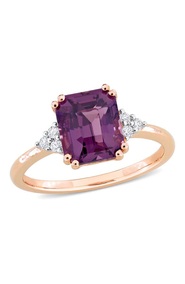 Julianna B. Violet Spinel & Diamond Cocktail Ring 14k, Main, color, Spinel