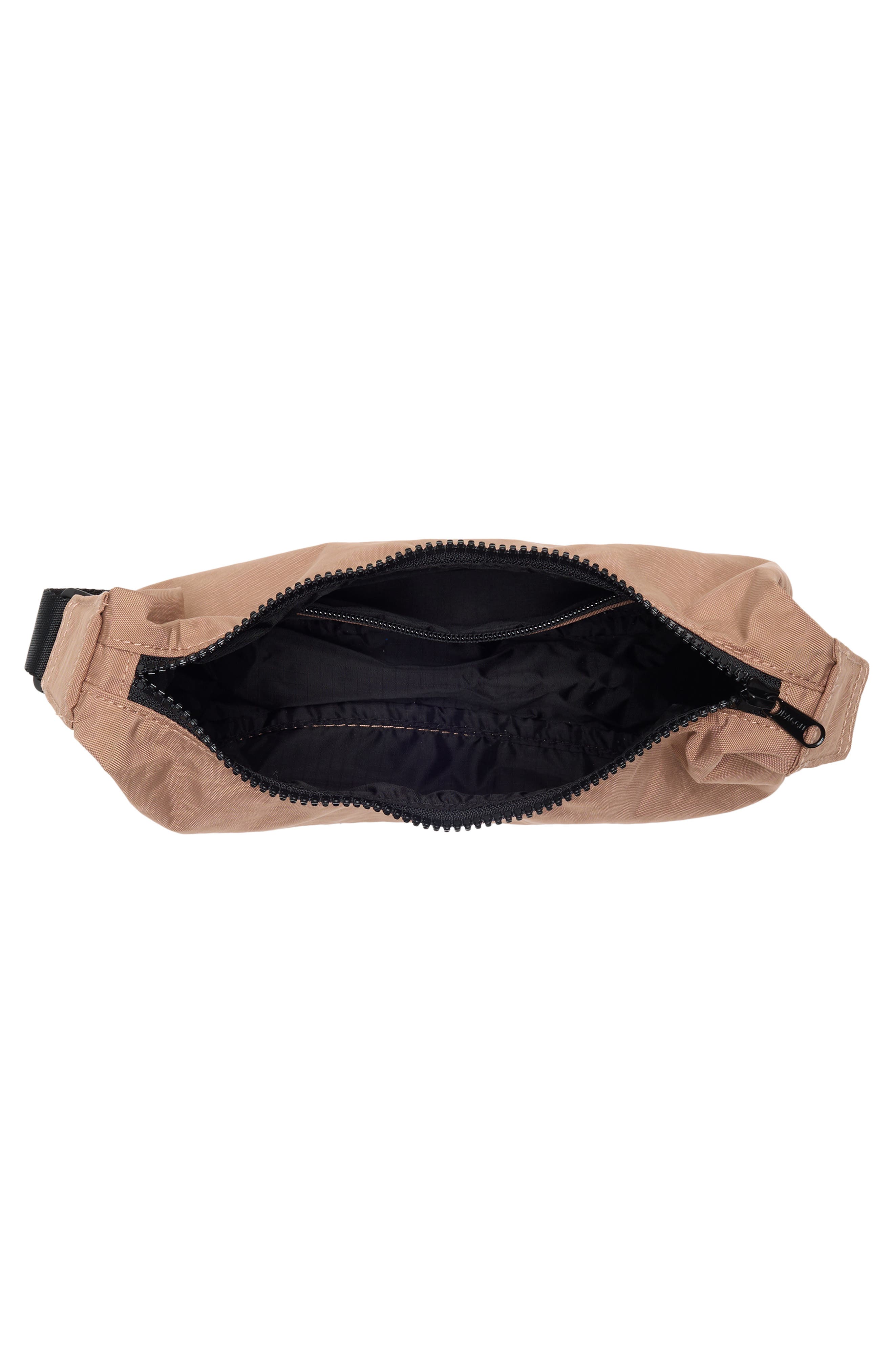 Baggu Small Nylon Crescent Bag, Alternate, color, Cocoa