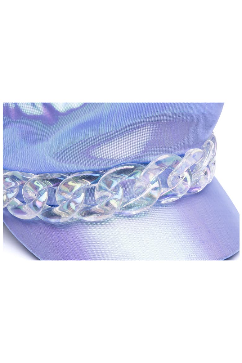 Holographic Conductor Cap, Alternate, color, LAVENDER