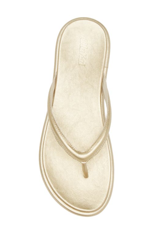 Olukai Tiare Flip Flop In Neutral