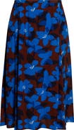 Seasalt Cornwall Lethlean Floral Pleated Maxi Skirt