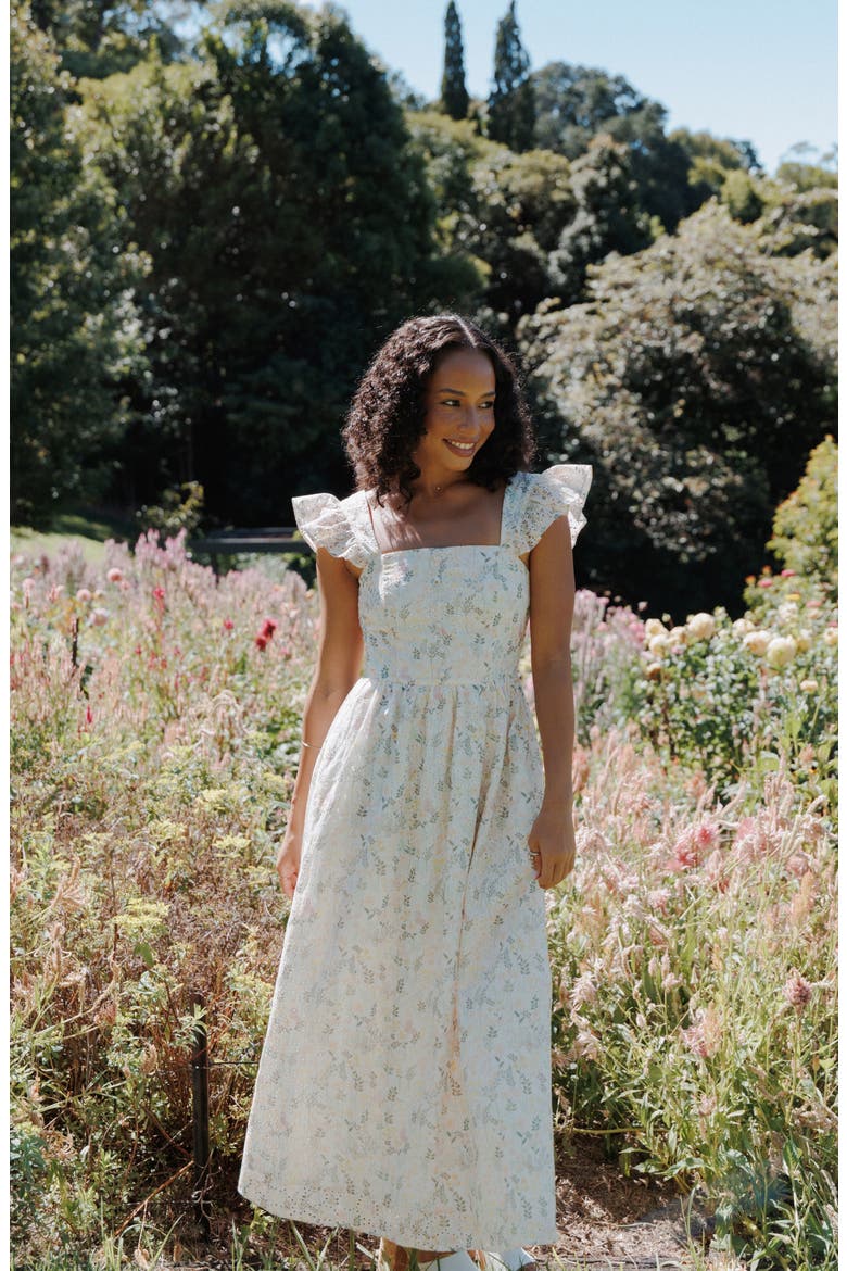 Ashtonleigh Midi Dress, Alternate, color, MULTI FLORAL