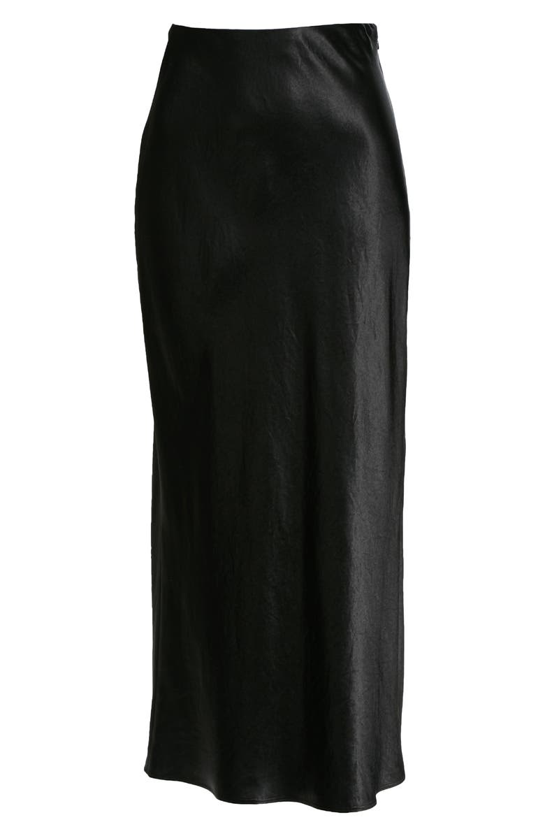 Vince Side Slit Slip Midi Skirt, Alternate, color, 