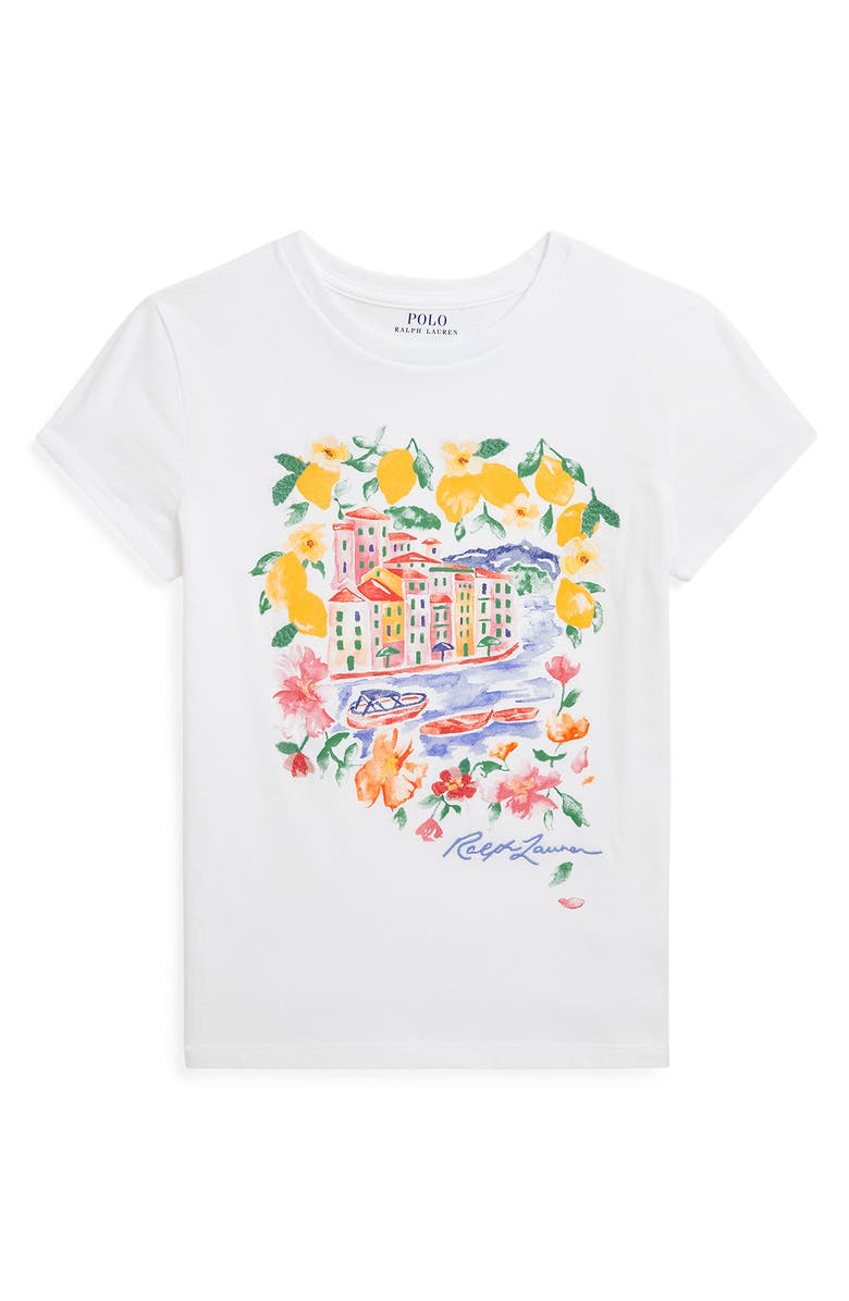 Polo Ralph Lauren Kids' Graphic T-Shirt, Main, color, 