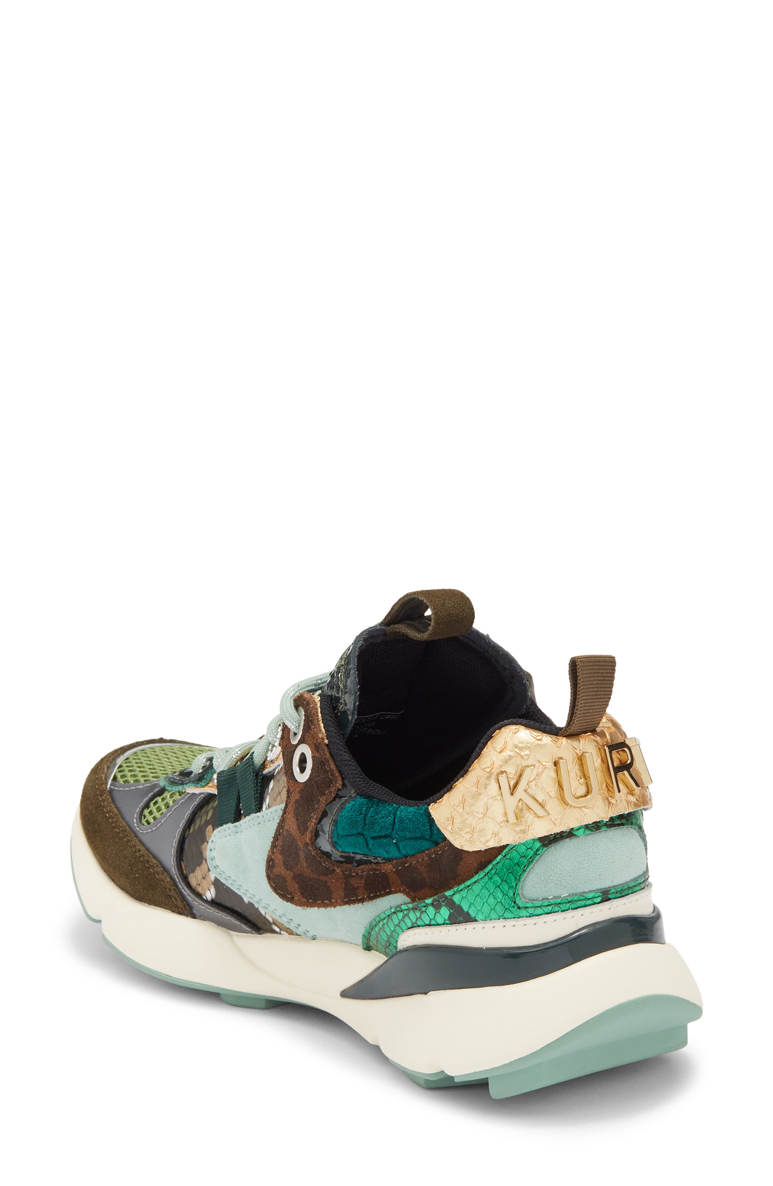 KG Kurt Geiger Kurt Runner Sneaker, Alternate, color, Green Oth