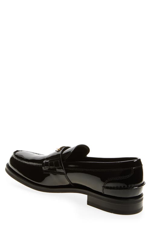 Prada Mocassini Penny Loafer In Nero