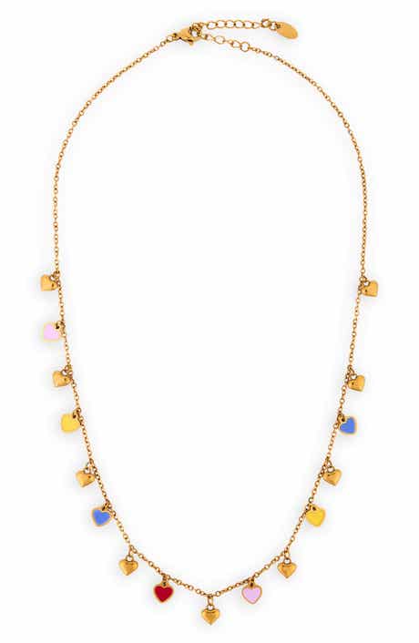 SAACHI Heart Charm Necklace
