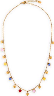SAACHI Heart Charm Necklace