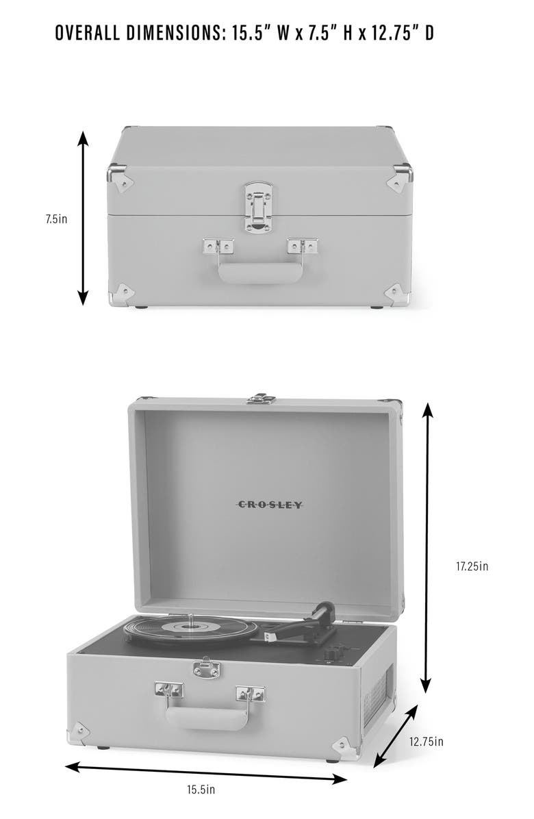 Crosley Radio Anthology Bluetooth<sup>®</sup> Record Player, Alternate, color,