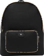 Burberry Check Trim Backpack