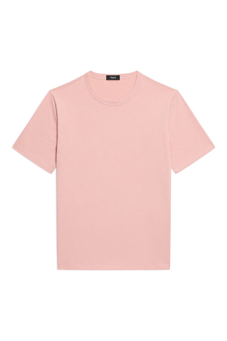 Essential in Cosmos Slub Cotton Tee, Alternate, color, CHALK PINK