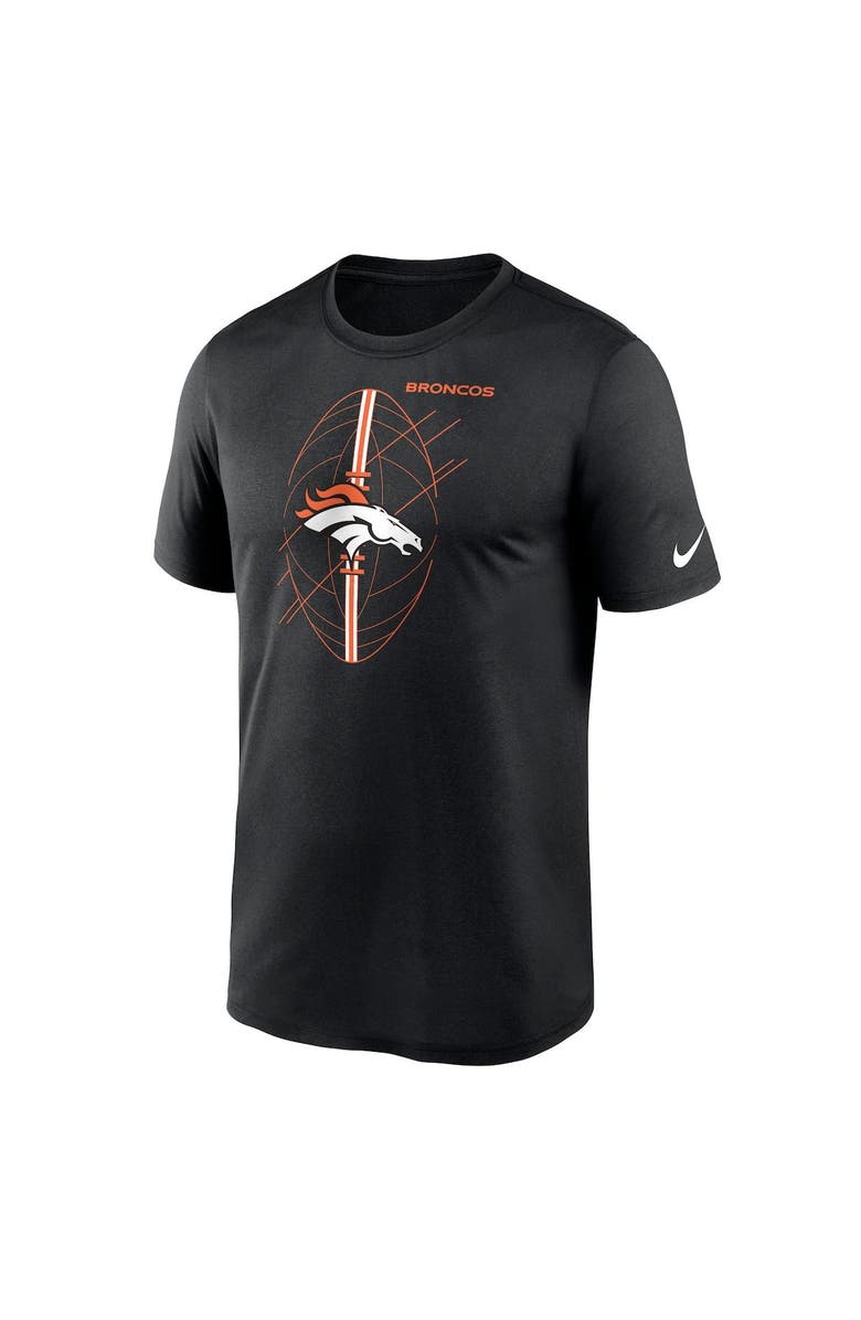 Nike Men's Nike  Black Denver Broncos Legend Icon Performance T-Shirt, Alternate, color, 