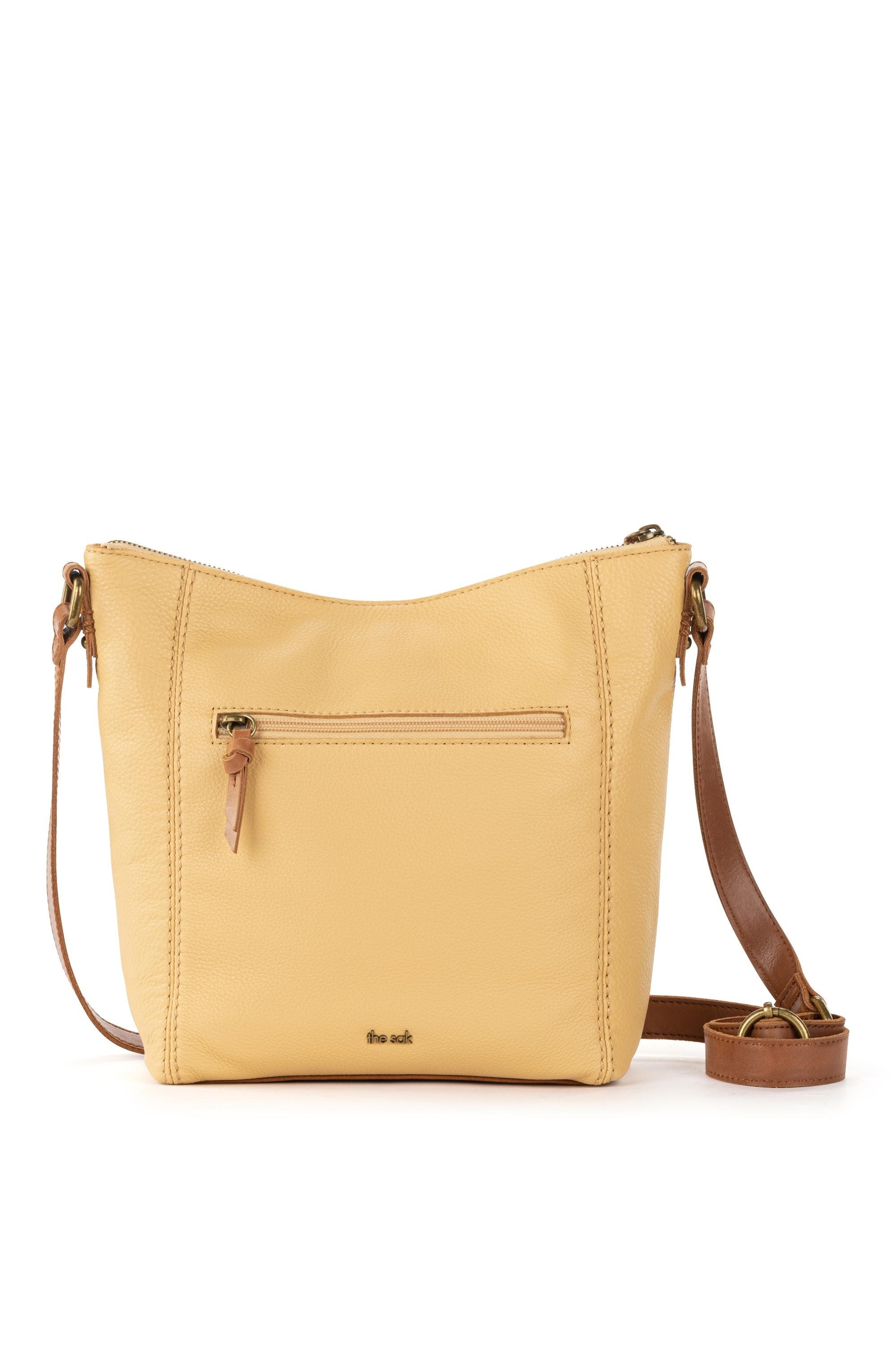 Ashland Leather Crossbody, Alternate, color, Buttercup